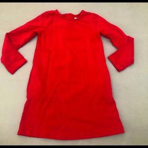 Primary Long sleeve tunic - Cherry - size 4-5